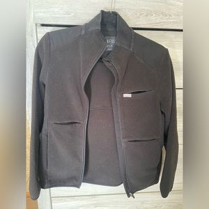 Figs on shift fleece jacket